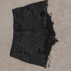 American Eagle Black Shorts